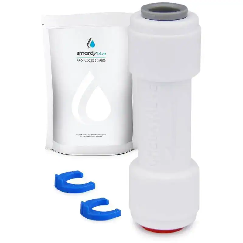raccord-clapet-anti-retour-14 - Boutique Diproclean Filtre à eau pour machine à osmose inverse, kit de filtration d'eau, pièces détachées, accessoires de qualité pour purification d'eau.