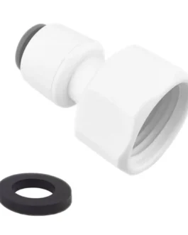 Raccord femelle 15/21 pour tube de frigo de 5/16 et 8 mm.