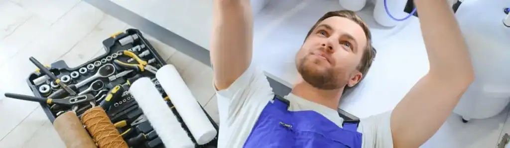 Entretien des filtres du système de purification de l'eau.