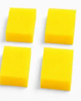 Éponge jaune pour nettoyage, idéale pour la propreté et l'entretien des surfaces dans les espaces commerciaux et résidentiels. Durable, efficace et facile à utiliser.