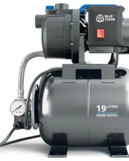 Compresseur d'air puissant avec réservoir de 19 litres, idéal pour nettoyage industriel et utilisation domestique. Facile à utiliser, durable et performant pour toutes vos opérations de nettoyage.