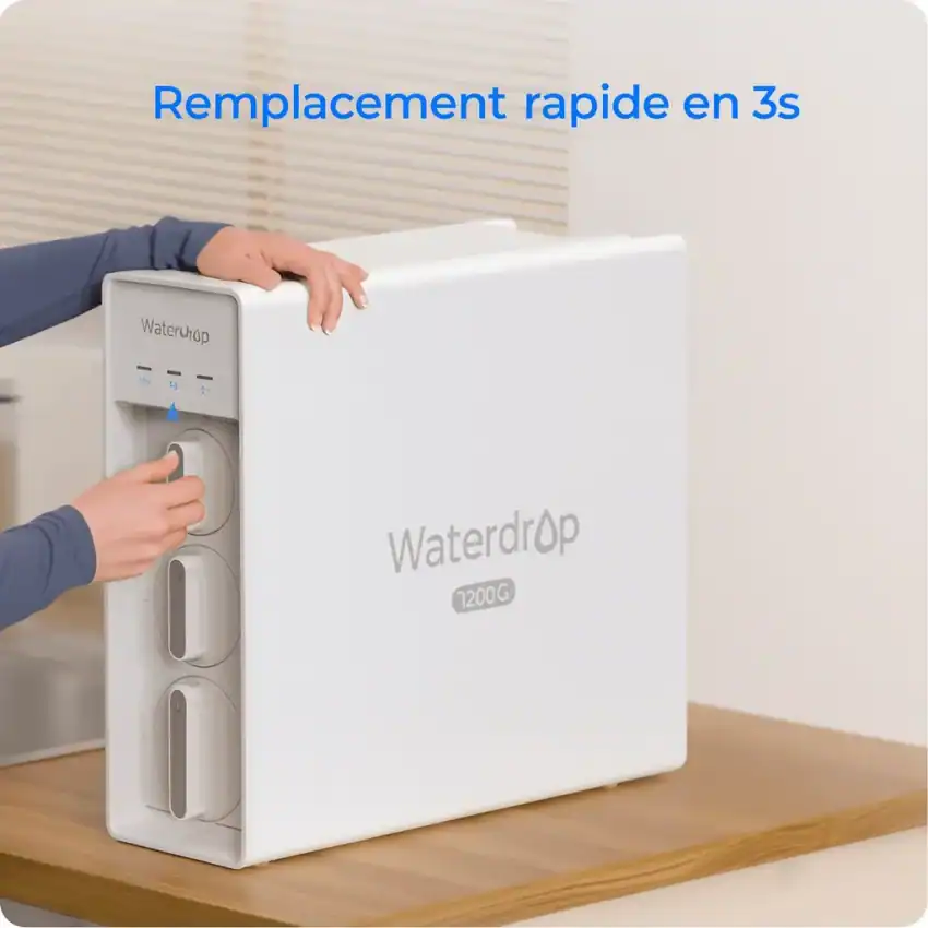 Remplacement des filtres du X12 et X16 en 3 secondes.