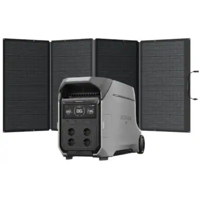 Panneau Solaire Portable. - Boutique Diproclean Panneau solaire portable avec générateur pour autonomie énergétique. Idéal pour camping, extérieur, voyage. Énergie renouvelable, écologique, pratique pour toute activité en plein air.