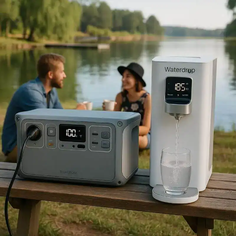 Eau purifier portable. - Boutique Diproclean Purificateur d'eau pour rivières et camping, eaux pures et saines, une solution pratique pour randonnée et activités extérieures.