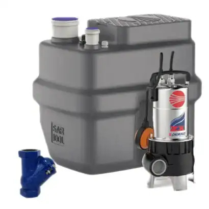 Réservoir de nettoyage industriel. - Boutique Diproclean Pompe submersible et réservoir de stockage pour nettoyage professionnel.