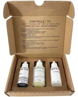 Testeur d'eau et de dureté de l'eau, kit de diagnostic pour eau potable, résultats précis pour l'analyse de la qualité de l'eau. Solution idéale pour mesurer la dureté de l'eau à domicile ou en entreprise.