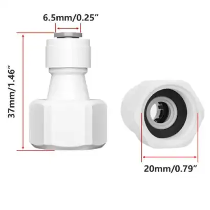 Écrou plomberie. - Boutique Diproclean Pièce de fixation pour plomberie, ajustable, en plastique blanc, dimensions compactes, idéal pour raccords et réparations sanitaires, facile à installer et durable.