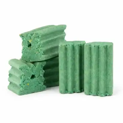 Bloc antiparasitaire pour rats et souris, formulation Diféthialone 25 PPM, idéal pour contrôle intérieur et extérieur, boîte de 300 g.