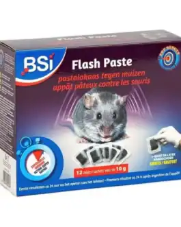 Boîte de pâte anti-rats et souris de 120g, conçue pour repousser efficacement les rongeurs avec un effet choc, idéale pour la maison.