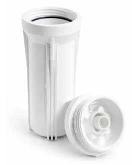 Purificateur blanc 10 pouces vide pour osmoseur inverse.