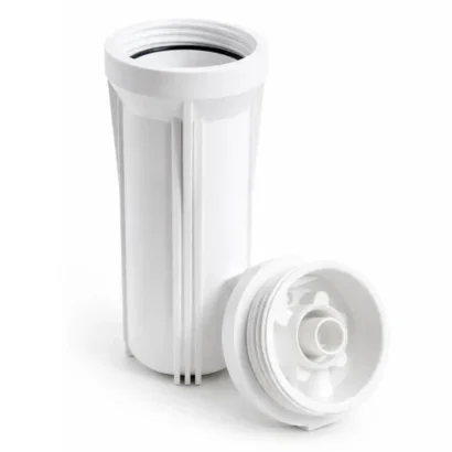 Purificateur blanc 10 pouces vide pour osmoseur inverse.