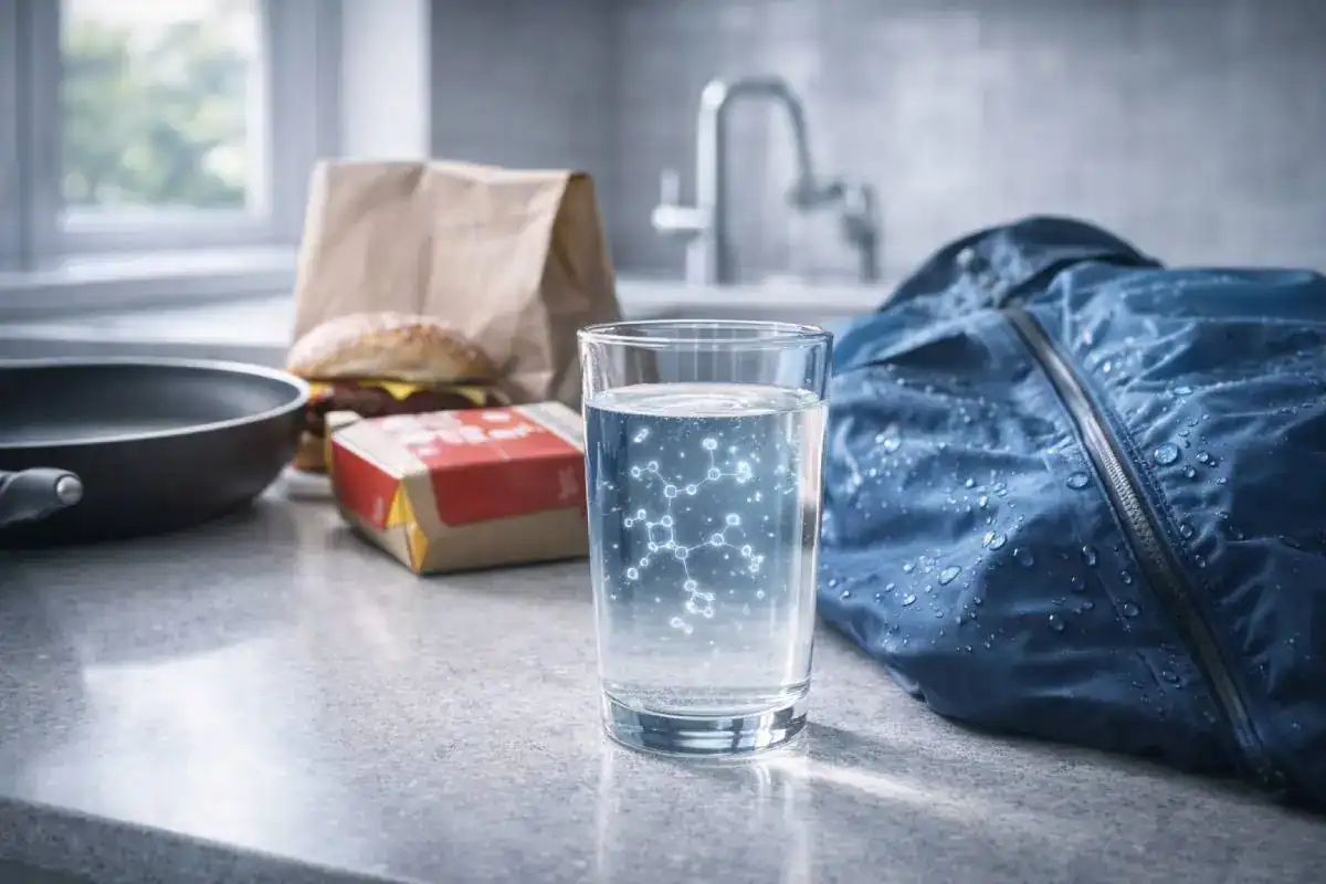 Pollution de l&rsquo;eau par les PFAS substances chimiques persistantes