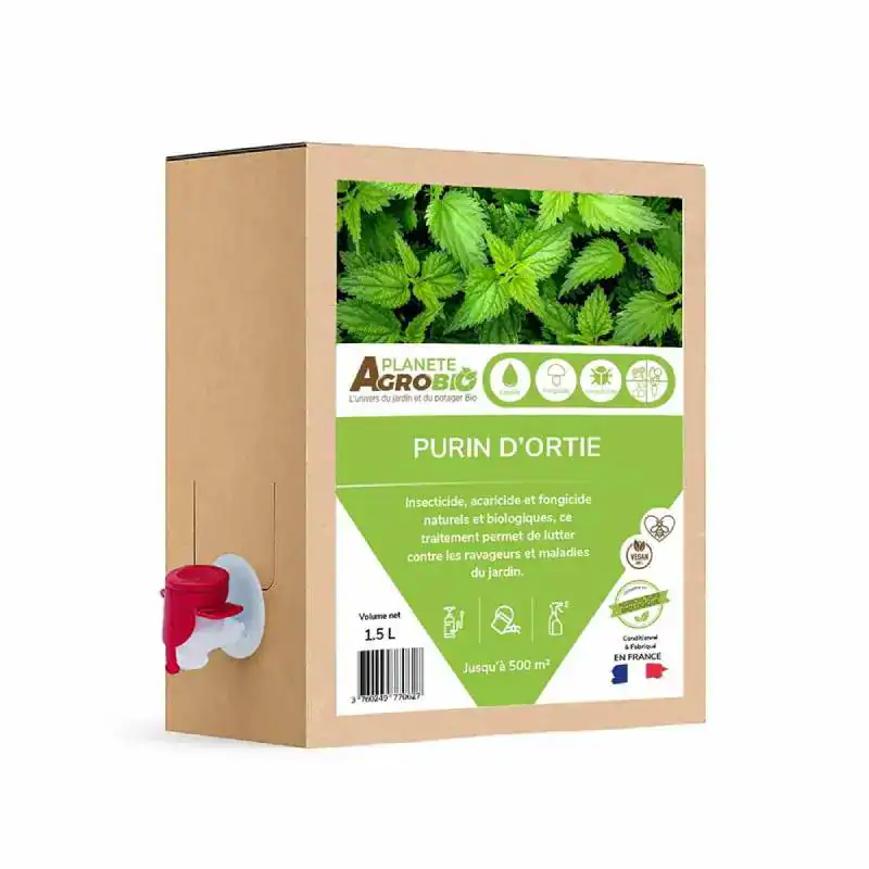 Purin d'ortie 1,5 L - Boutique Diproclean - Boutique Diproclean Balai de Purin d'ortie 1,5 L pour jardin bio, insecticide naturel, fertilisant écologique, lutte contre ravageurs, traitement biologique, produit français.