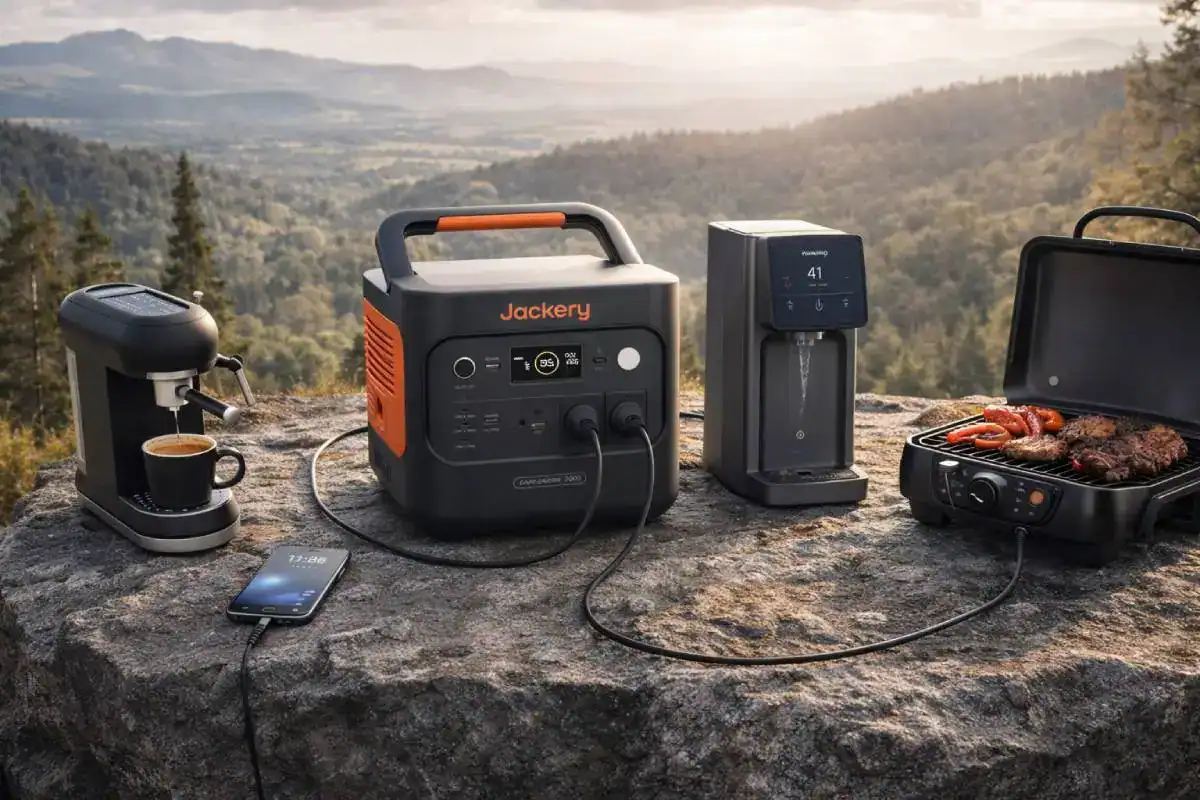 Jackery Explorer 2000 v2 dans un environnement moderne