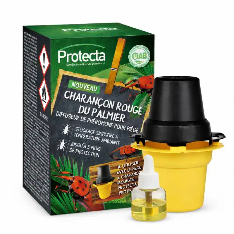 Piège Charançon Rouge Palmier - Boutique Diproclean Dispositif de piégeage pour charançon rouge du palmier avec phéromone.