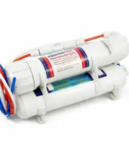 Filtre osmoseur pour aquarium AQUARIOPURE 50 GPD, sans réservoir, purification de l'eau, système de filtration d'eau douce, idéal pour aquariums, haute performance, facile à installer.