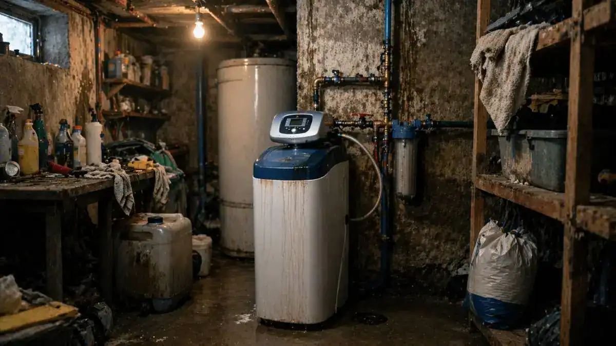 Erreur de choix d'un adoucisseur mal dimensionné dans une maison
