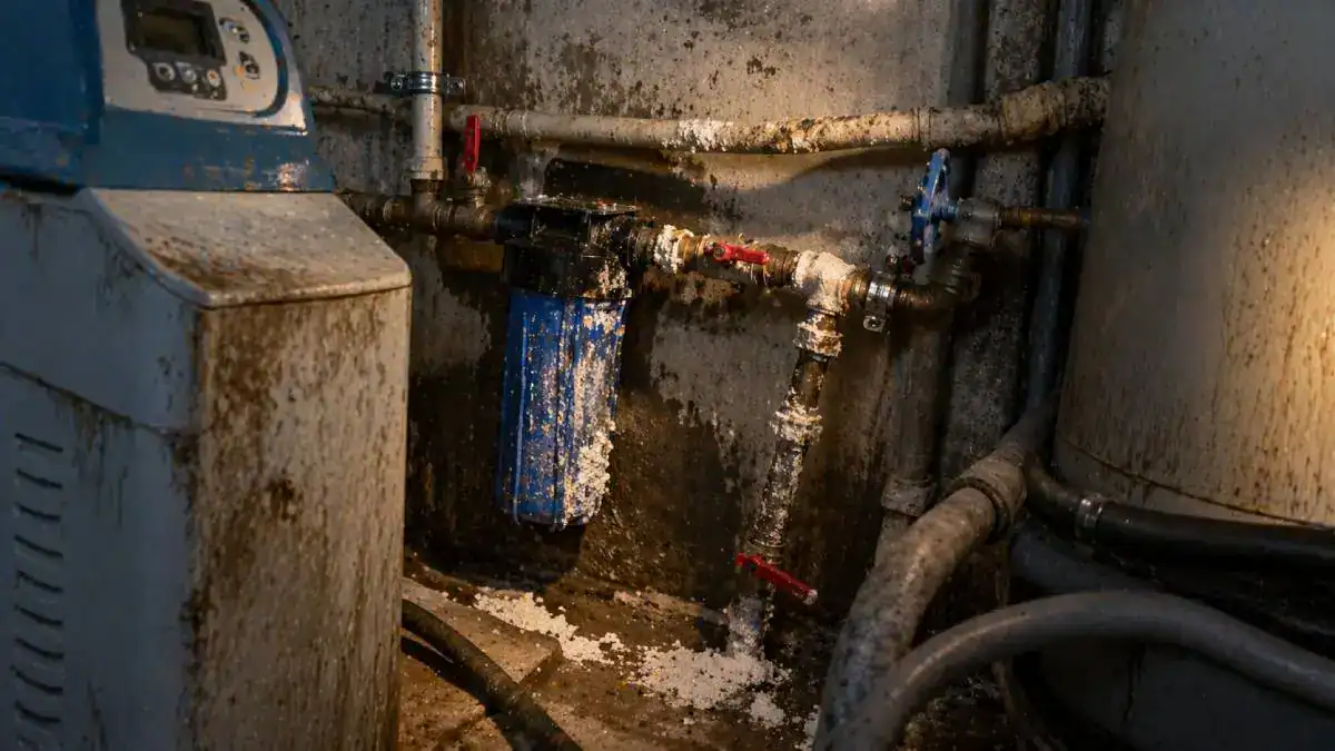 Erreur d'installation d'un traitement anti-calcaire