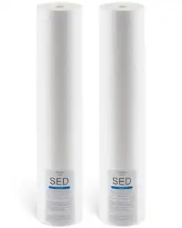 Filtres polypropylène Big 20 pouces 5 microns pour filtration haute capacité, idéal pour l'eau potable et les applications industrielles.