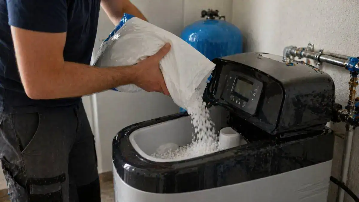 Entretien d'un syst&egrave;me anti-calcaire