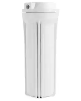 Filtre blanc pour osmoseur 10 pouces, compatible avec purificateurs d'eau, filtration efficace, raccords 1/4 P, idéal pour améliorer la qualité de l'eau domestique.