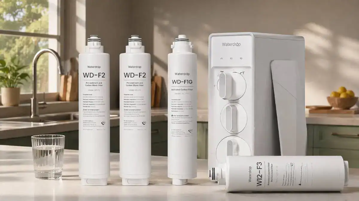 Co&ucirc;t d'entretien des filtres chaque ann&eacute;e pour votre osmoseur Waterdrop