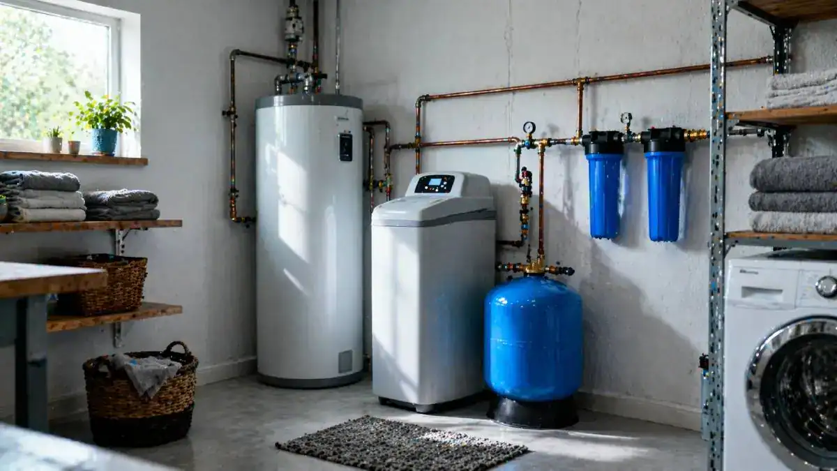 Solutions de traitement contre le calcaire dans une maison