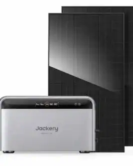 Panneaux solaires Jackery SolarVault 3 Pro pour &eacute;nergie solaire portable, compatible avec la sortie r&eacute;seau 1200 W, id&eacute;al pour l'autonomie &eacute;nerg&eacute;tique en camping ou en situation d'urgence.