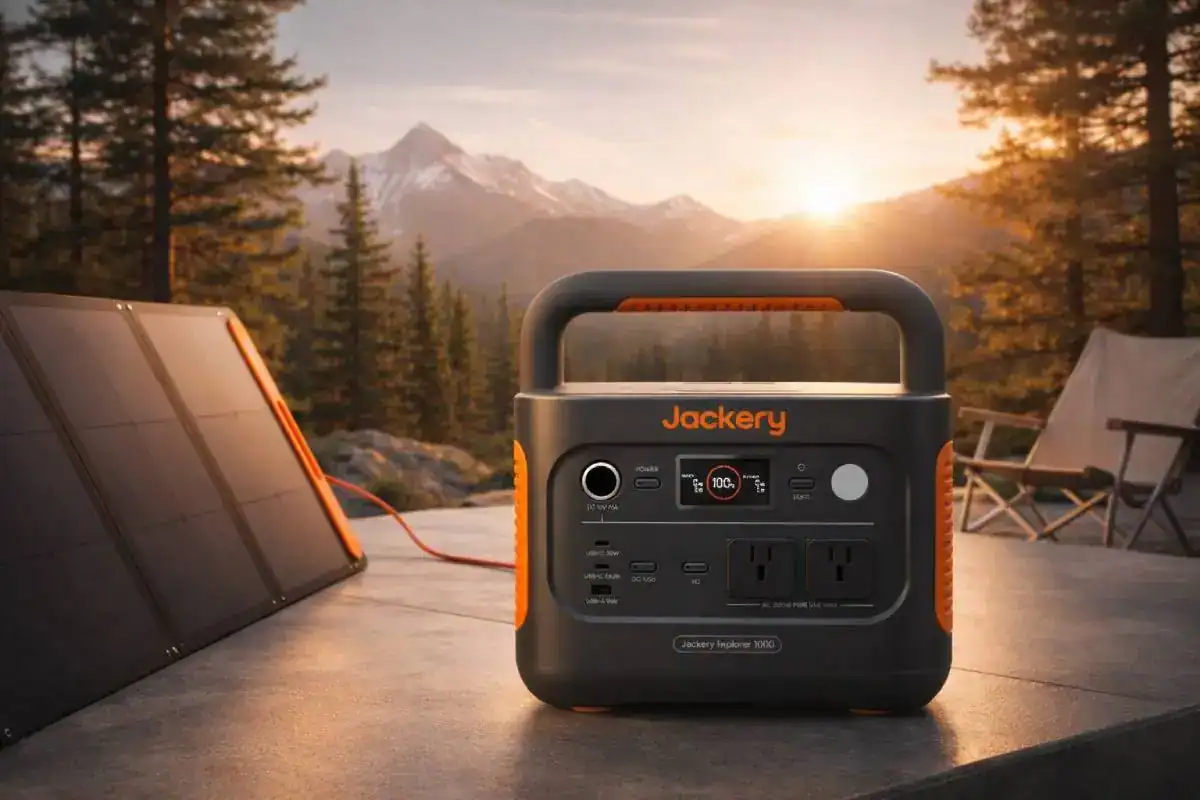 Recharge solaire avec panneau SolarSaga 100W