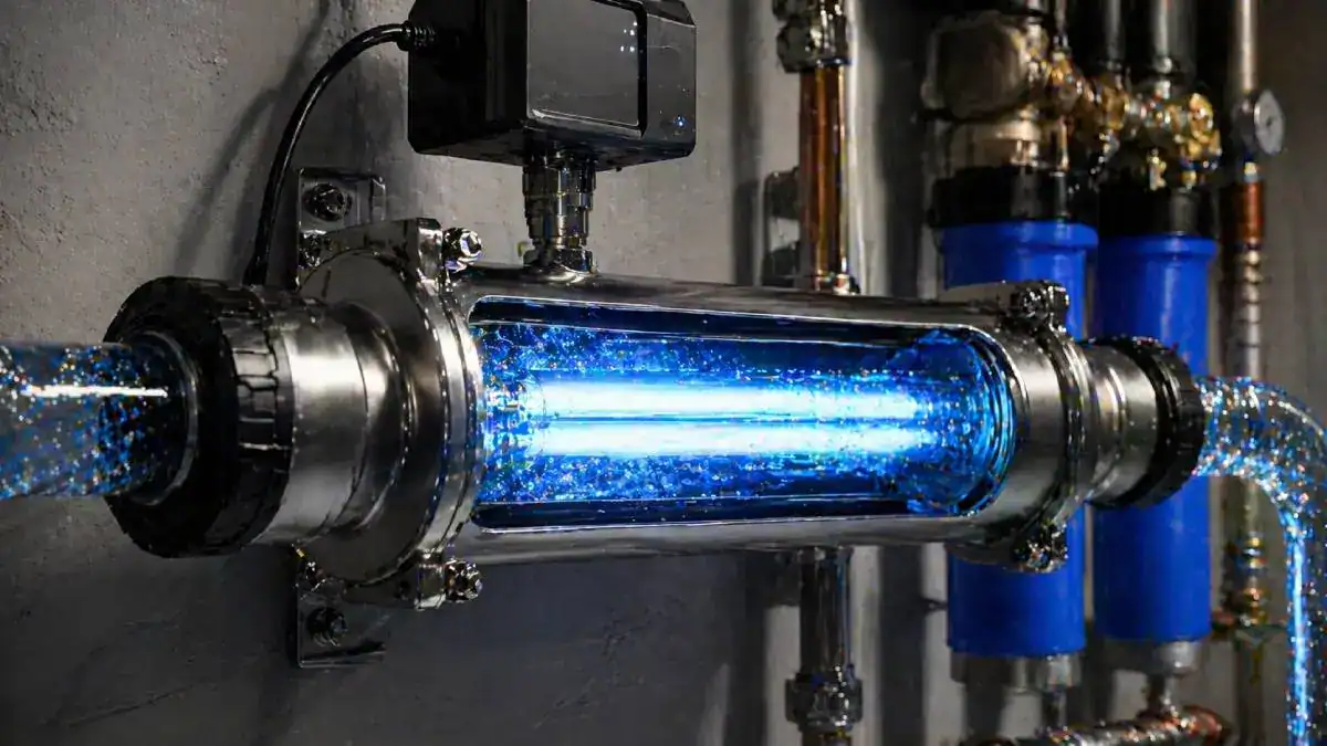 St&eacute;rilisation UV eau