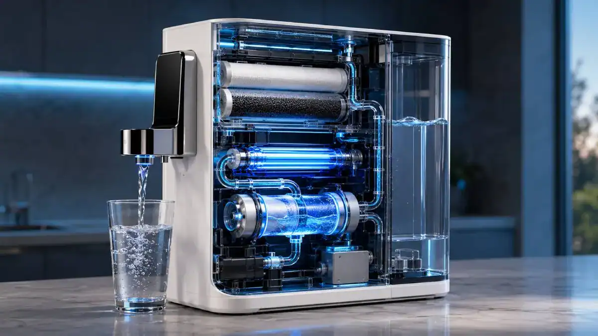 Filtration UV-C et osmose Waterdrop