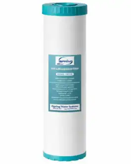 Cartouche iSpring FM25B : filtre fer manganèse 20 pouces.