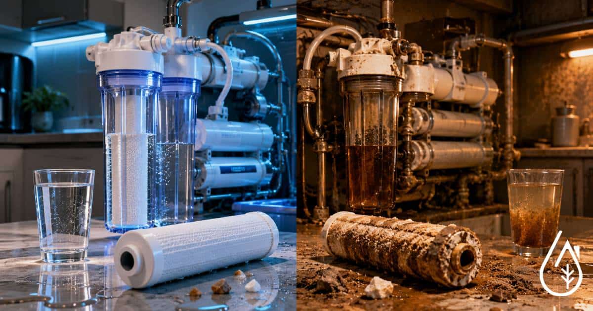 Erreurs filtration eau