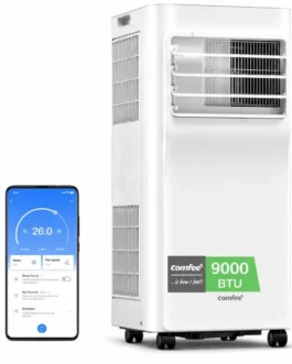 Climatiseur de petit appartement de maison de vacances avec évacuation extérieur.