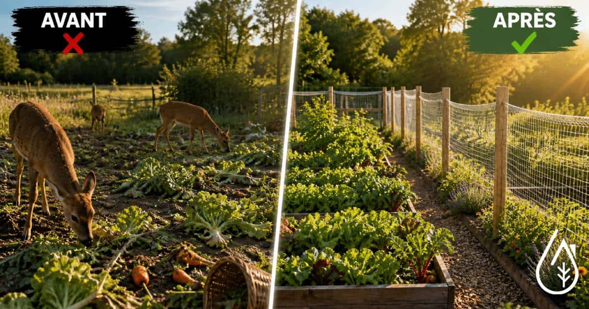 Prot&eacute;ger un potager contre les animaux