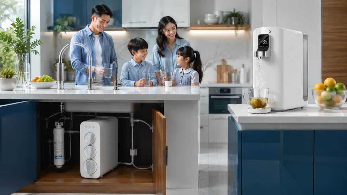 Comparatif Waterdrop G3P800 et K19-H