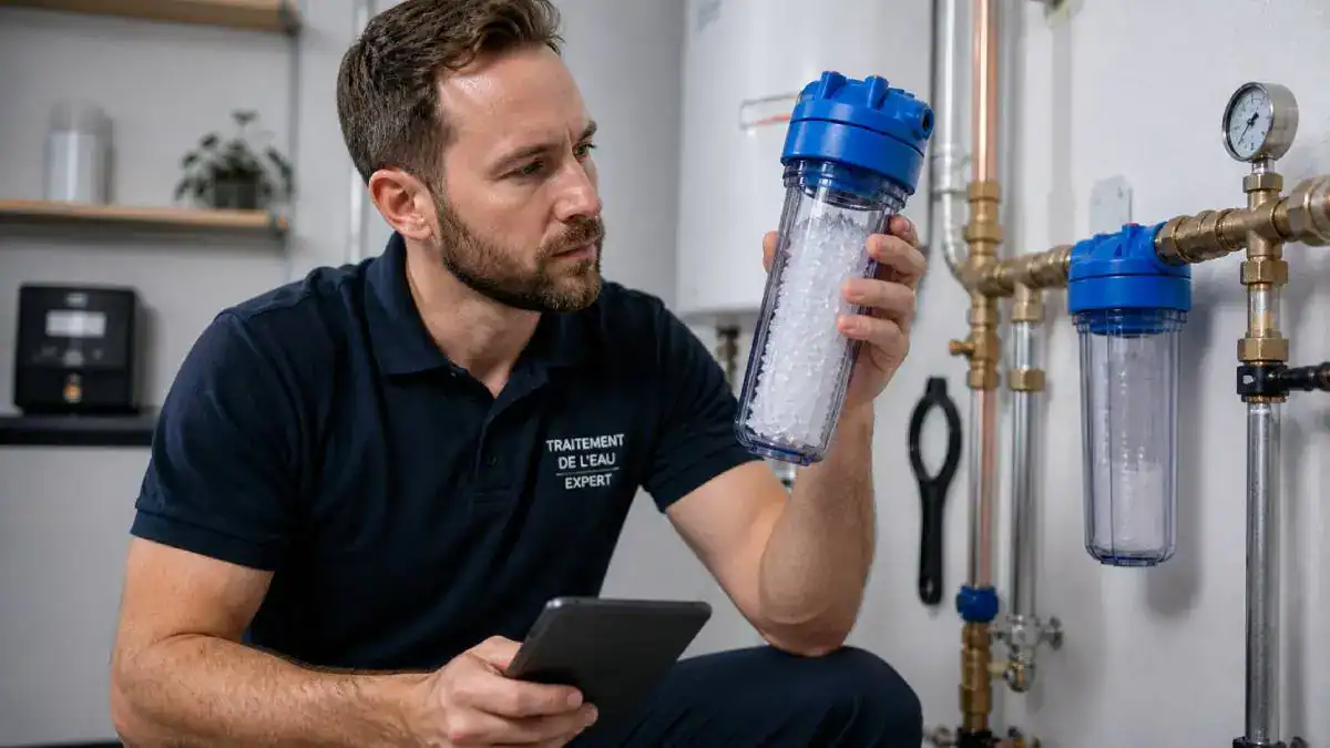 Expert analyse filtration eau maison