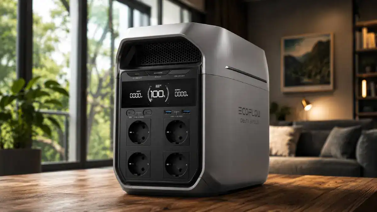 EcoFlow DELTA 3 Plus station &eacute;lectrique portable 1024 Wh