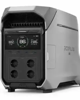 Station &eacute;lectrique portable EcoFlow DELTA Pro 2048 Wh, puissance 4000 W, id&eacute;ale pour l'autonomie et la mobilit&eacute; lors de vos activit&eacute;s ext&eacute;rieures ou en cas de coupure de courant.