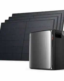 Kit solaire &Eacute;coFlow STREAM Ultra X avec 3,84 kWh, panneaux solaires portables pour &eacute;nergie renouvelable, id&eacute;al pour camping, outdoor et autonomie &eacute;nerg&eacute;tique.