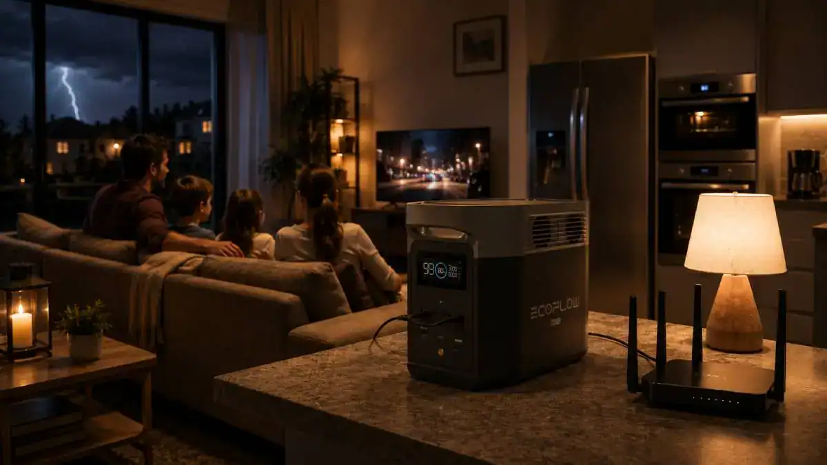 EcoFlow DELTA 2 alimentation de secours maison