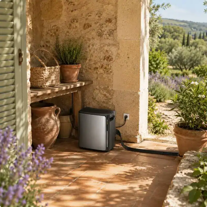 Générateur électrique EcoFlow STREAM Ultra X Kit Solaire avec 3,84 kWh - Boutique Diproclean Générateur portable EcoFlow STREAM Ultra avec kit solaire 3,84 kWh pour alimentation d'urgence et camping. Facile à transporter, idéal pour l'énergie hors réseau.
