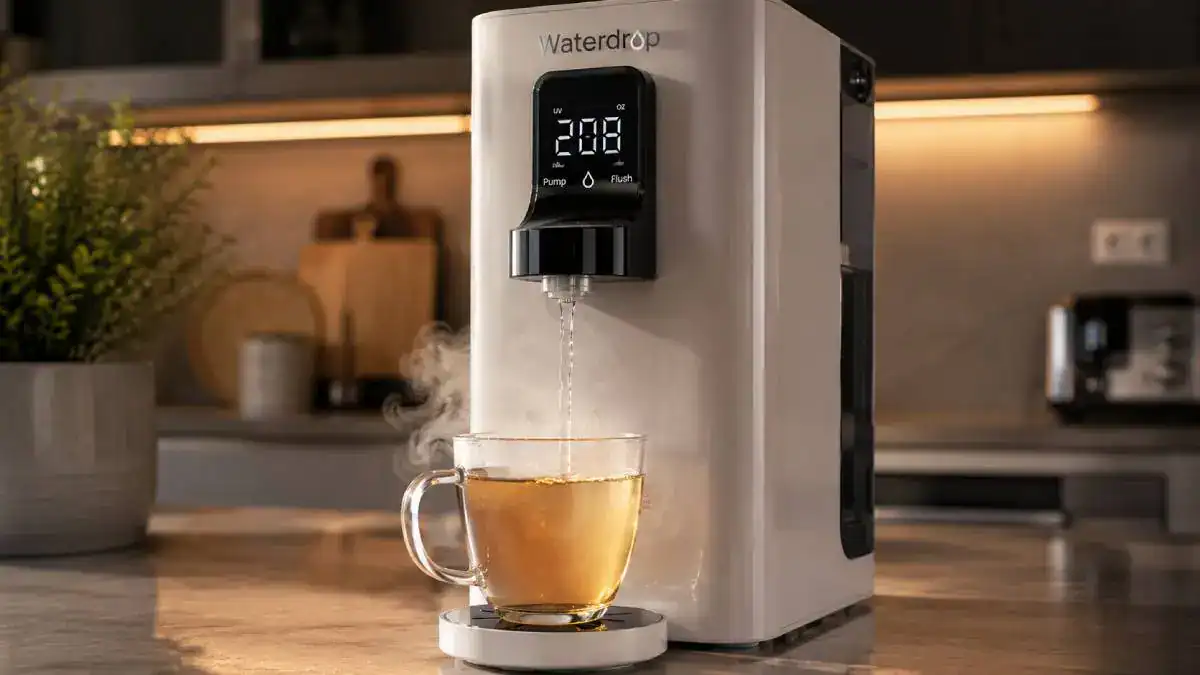 Distribution eau chaude Waterdrop K19