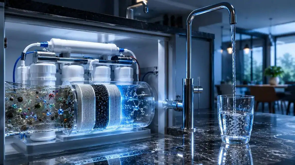 Osmose inverse contre les PFAS dans l&rsquo;eau potable
