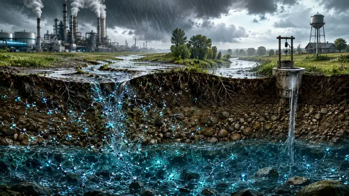 PFAS polluants &eacute;ternels dans l&rsquo;eau potable