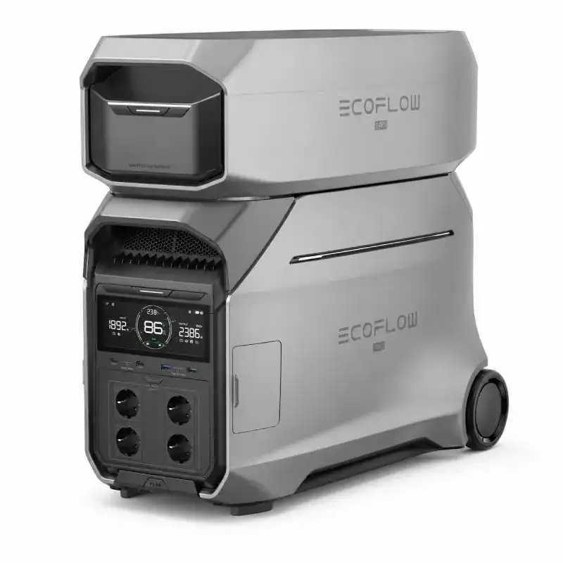 EcoFlow DELTA Pro 3 avec batteries suppl&eacute;mentaires autonomie jusqu&rsquo;&agrave; 12 kWh