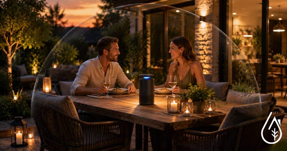 Diffuseur Thermacell anti moustiques pour terrasse