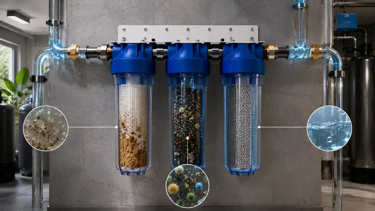 Filtres Big Blue pour filtration générale maison