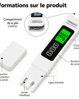 Balayeur électronique pour nettoyage précis et efficace.