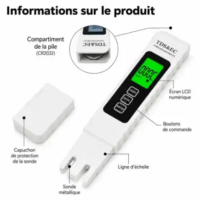 Balayeur &eacute;lectronique pour nettoyage pr&eacute;cis et efficace.